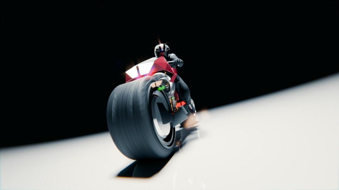 3D Modelling: Concept Motorcycle